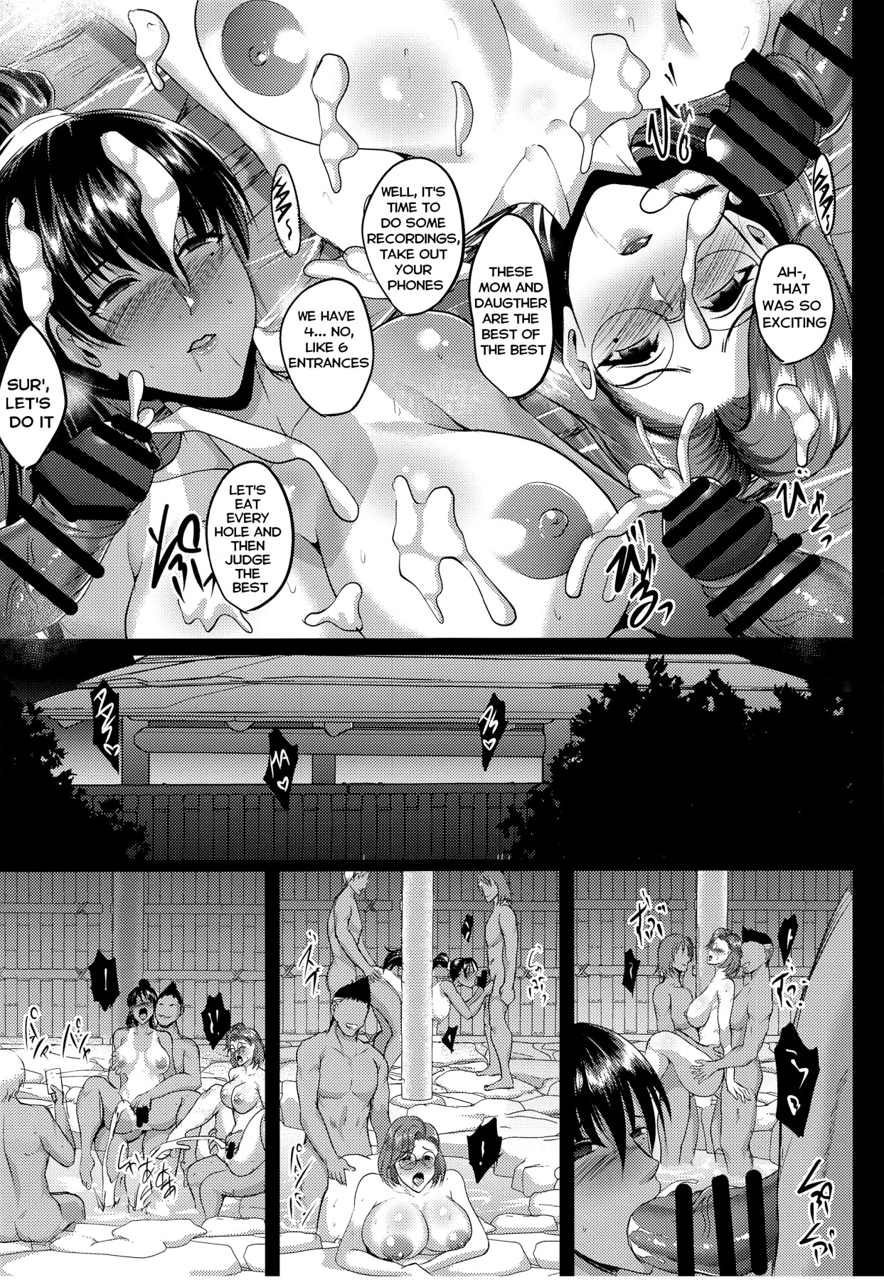 Hentai Manga Comic-Records Of a Motther-Daughter Hotsprings Vacation-Read-36